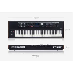 Thumbnail 3 of Roland VR730 Synthesizer