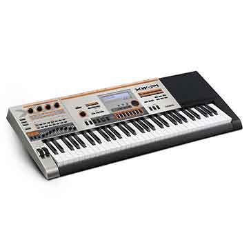 Casio XWP1 Synthesizer in Silver  title=