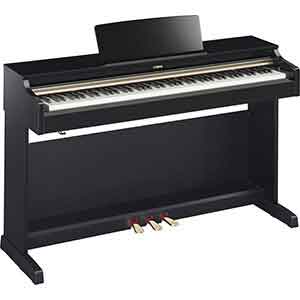 Yamaha YDP162 Digital Piano in Polished Ebony  title=